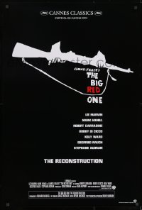 9g478 BIG RED ONE 27x40 video poster R2004 directed by Samuel Fuller, Lee Marvin, Hamill in WWII!