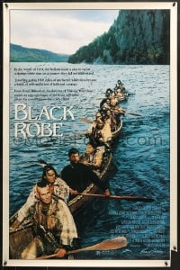 9g564 BLACK ROBE 1sh 1991 Australian Bruce Beresford, Algonquin Native American Indians!