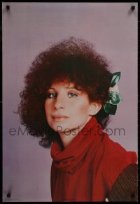 9g389 BARBRA STREISAND 22x33 commercial poster 1982 great close-up of Babs with leaves in hair!