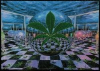 9g470 VIRTUAL HIGH 24x34 English commercial poster 1995 Nick Waterson & Rob Read art of marijuana!