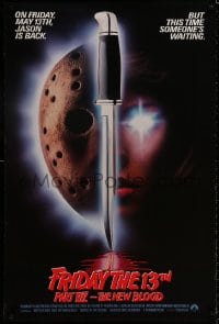 9g658 FRIDAY THE 13th PART VII int'l 1sh 1988 slasher horror sequel, someone is waiting!