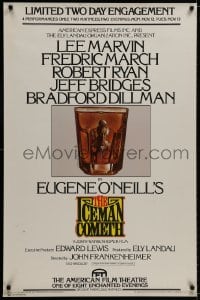 9g718 ICEMAN COMETH advance 1sh 1973 John Frankenheimer, Lee Marvin & Robert Ryan, March!