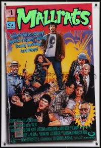 9g781 MALLRATS 1sh 1995 Kevin Smith, Snootchie Bootchies, Stan Lee, comic artwork by Drew Struzan!