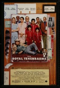 9g872 ROYAL TENENBAUMS advance DS 1sh 2001 Gwyneth Paltrow, Ben Stiller, Gene Hackman, Wes Anderson
