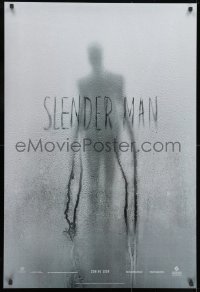 9g899 SLENDER MAN teaser DS 1sh 2018 Javier Botet in title role, completely creepy image!
