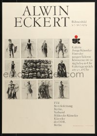 9g121 ALWIN ECKERT 16x23 German museum/art exhibition 1979 features several images by the artist!