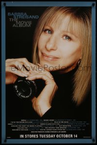 9g103 BARBRA STREISAND 24x36 music poster 2003 The Movie Album, great close-up with camera!