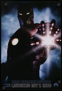 9g374 IRON MAN mini poster 2008 Robert Downey Jr. is Iron Man, Gwyneth Paltrow!