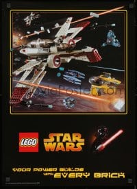 9g275 LEGO STAR WARS 19x26 special poster 2005 Disney, George Lucas, great images!