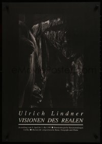 9g213 ULRICH LINDNER VISIONEN DES REALEN 23x33 German museum/art exhibition 1991 image by the artist!