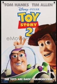 9g965 TOY STORY 2 advance DS 1sh 1999 Woody, Buzz Lightyear, Disney and Pixar animated sequel!