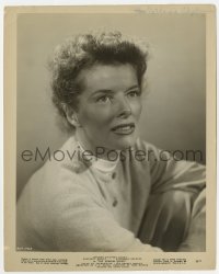 9h126 AFRICAN QUEEN 8.25x10.25 still 1952 great head & shoulders portrait of Katharine Hepburn!
