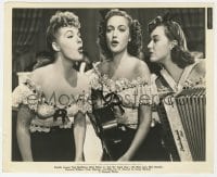 9h132 AND THE ANGELS SING 8.25x10 still 1944 Dorothy Lamour, Betty Hutton & Chandler by Koffman!