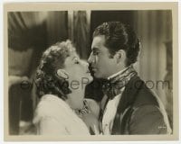 9h232 CAMILLE 8.25x10.25 still 1937 romantic close up of Robert Taylor about to kiss Greta Garbo!