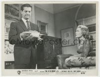 9h328 DIAL M FOR MURDER 8x10.25 still 1954 Grace Kelly & Bob Cummings put together what happened!