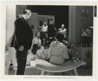 9h363 EASY LIVING candid 8.25x10 still 1937 director & camera shooting Arnold reflected in mirror!