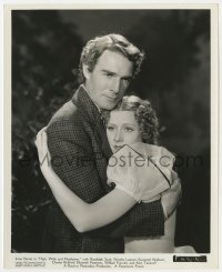 9h492 HIGH, WIDE & HANDSOME 8x10 still 1937 romantic portrait of Irene Dunne & Randolph Scott!