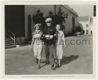 9h578 LADY BE CAREFUL candid 8.25x10 still 1936 Buster Crabbe arm-in-arm w/ female Olympic swimmers!
