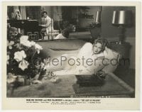 9h583 LADY IS WILLING 8x10.25 still 1942 MacMurray at piano stares at Marlene Dietrich on couch!