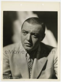 9h755 PETER LORRE 8x11 key book still 1930s worried head & shoulders portrait while at Columbia!