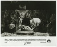 9h775 RAIDERS OF THE LOST ARK 8x9.75 still 1981 best scene of Harrison Ford stealing idol!