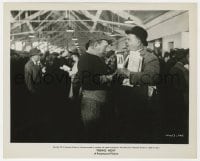 9h798 RIDING HIGH 8x10 still 1950 Oliver Hardy & William Demarest at race track, Frank Capra!