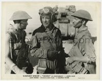 9h822 SAHARA 8x10.25 still 1943 soldier Humphrey Bogart w/British Carl Harbord & Patrick O'Moore!