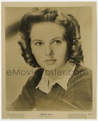 9h847 SHEILA SIM 8.25x10 still 1946 portrait of the pretty English actress from Great Day!