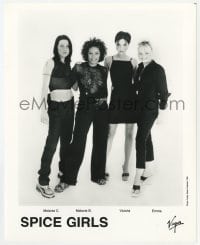 9h866 SPICE GIRLS 8x10 music publicity still 1998 Mel B., Beckham, Chisholm, Bunton & Halliwell!