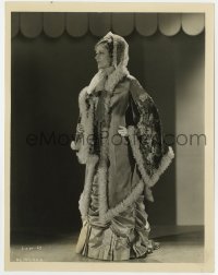 9h880 STINGAREE 8x10 still 1934 full-length portrait of Irene Dunne in beautiful elaborate robe!