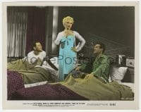 9h108 THREE FOR THE SHOW color 8x10 still 1955 Betty Grable between Jack Lemmon & Gower Champion!
