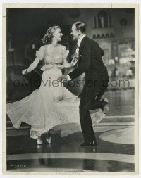 9h937 TOP HAT 8x10 still 1935 Fred Astaire & Ginger Rogers give first glimpse of the Piccolino!