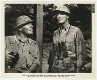 9h961 WAKE ISLAND 8.25x10 still 1942 great close up of Brian Donlevy & Rod Cameron in uniform!