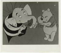 9h981 WINNIE THE POOH & THE BLUSTERY DAY TV 8x9.25 still R1970 airborne heffalump steals his honey!