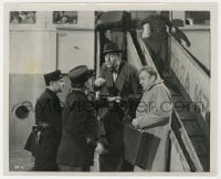 9h596 LAVENDER HILL MOB English 8.25x10 still 1951 Guinness & Holloway stopped by ticket collector!