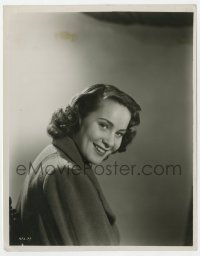 9h917 THIRD MAN English 8x10.25 still 1949 smiling portrait of beautiful Italian star Alida Valli!