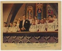 9h053 GREAT CARUSO color English FOH LC 1951 opera singer Mario Lanza singing with choir boys!