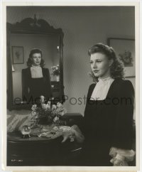 9h573 KITTY FOYLE 8.25x10 still 1940 special FX image of Ginger Rogers' reflection advising her!