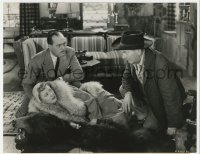 9h712 NEVER A DULL MOMENT 7.5x9.5 still 1950 Irene Dunne fakes injury by William Demarest & Ober!