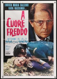 9j264 A CUORE FREDDO Italian 1p 1971 Enrico Maria Salerno, woman held down against her will!