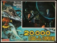 9j623 20,000 LEAGUES UNDER THE SEA Mexican LC R1970s Jules Verne classic, James Mason & Lukas
