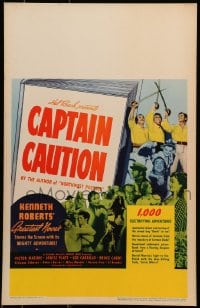 9j054 CAPTAIN CAUTION WC 1940 Hal Roach's adapation of Kenneth Roberts greatest novel of manly men!