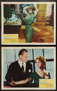 9k836 AND GOD CREATED WOMAN 2 LCs 1957 great images of sexy Brigitte Bardot w/ Curd Jurgens!