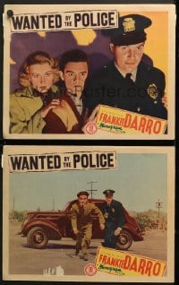 9k992 WANTED BY THE POLICE 2 LCs 1938 Frankie Darro, gorgeous Evalyn Knapp, cool images!