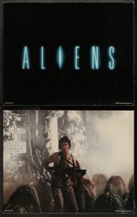 9k048 ALIENS 8 color 11x14 stills 1986 Cameron, Sigourney Weaver as Ripley, great images!