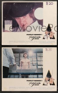 9k615 CLOCKWORK ORANGE 5 English LCs 1972 Stanley Kubrick classic starring Malcolm McDowell!
