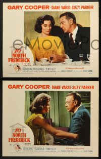 9k742 10 NORTH FREDERICK 3 LCs 1958 Gary Cooper, sexy Diane Varsi, Stuart Whitman!