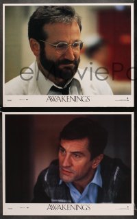 9k060 AWAKENINGS 8 LCs 1990 directed by Penny Marshall, Robert De Niro & Robin Williams!