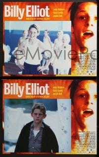 9k082 BILLY ELLIOT 8 LCs 2000 Jamie Bell, Julie Walters, the boy just wants to dance!
