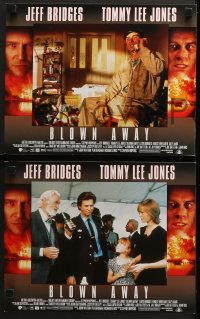 9k084 BLOWN AWAY 8 LCs 1994 Jeff Bridges, Tommy Lee Jones, Lloyd Bridges, Forest Whitaker!